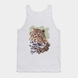 Leopard Painting Tank Top